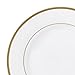 Joseph Sedgh Collection “Gail White” 20-Piece Bone China Dinnerware Set, Service for 4, White