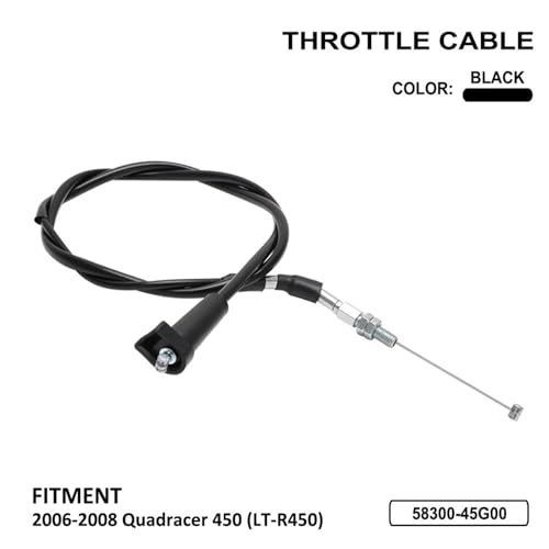 Câble accélérateur King Quad bloqué ? Solution de remplacement 58300-45G00 - 2