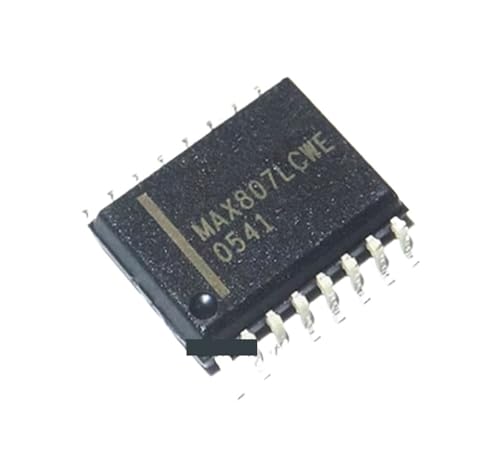 Pack de chips MAX807LCWE de 10 unidades para microcontroladores y sistemas electrónicos