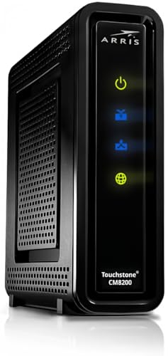 Arris CM8200A DOCSIS 3.1 Ultra Fast Cable Modem 32X8 Gigabit (Renewed)