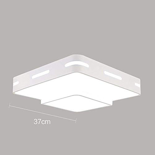 Éclairage extérieur plafonnier moderne LED 37cm GZZ Deng Accueil