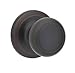 Kwikset 978CV-11P Venetian Bronze Montara Single Cylinder Handleset with Cove Knob (Interior Side Only)