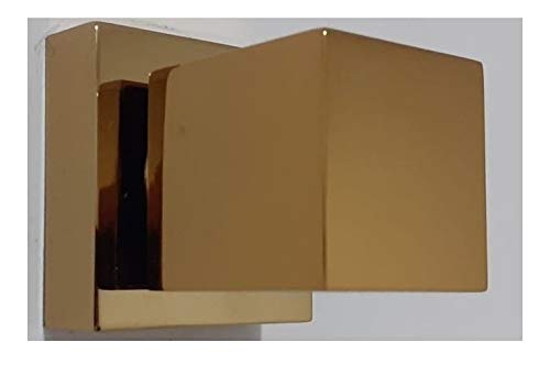 Acabamento P/Registro Quadrado Dourado Brilhante Conv Docol