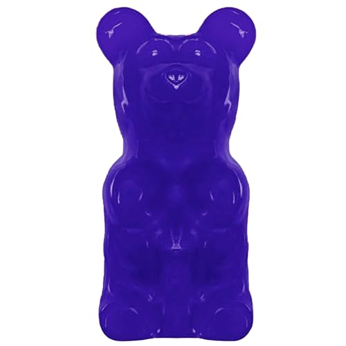 The ORIGINAL World's Largest Gummy Bear® | Created by The Gummy Bear Guy® | Approximately 5lbs | Blueberry