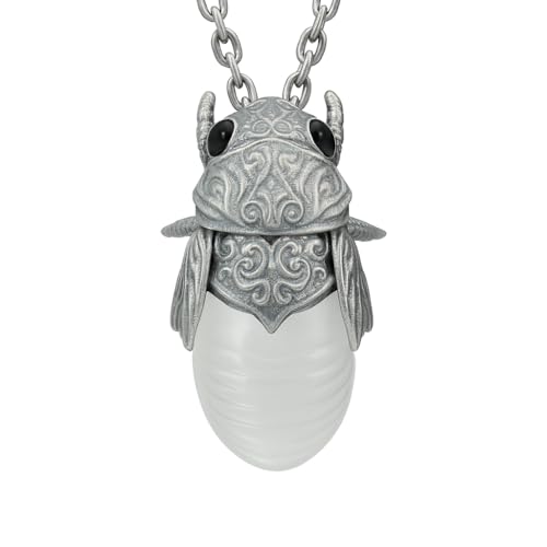 Pendentif cigale argent 925 fait main un cadeau gothique et mystique idéal