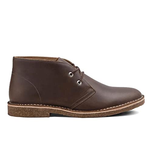 Image of Blake McKay Toby Men's Casual Two Eyelet Desert Chukka Boots Handcrafted with Premium Soft Suede Upper and Durable Rubber Sole.