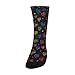 susiyo Abstract Heart Art Hiking Socks Boy Girls - Cushioned Crew Socks for Kids Soft, Breathable & Seamless Toe for All-Day Comfort