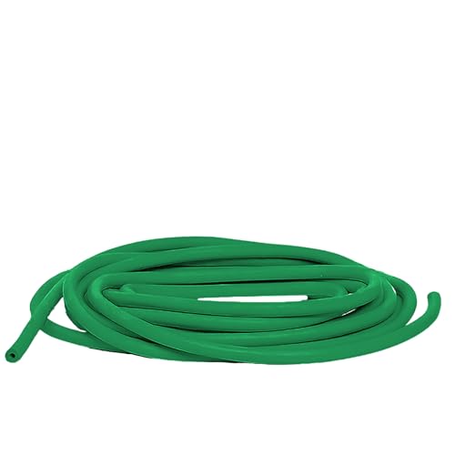 THERABAND Latex Resistance Tube for Pilates, Home Gym, Rehab, Professional Physical Therapy, & Fitness Equipment, Resistance Training, Elastic Band, 7.5 Metre, Green, Heavy