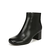 Vionic Sibley Women's Ankle Bootie - Stylish And Suppor Black Nappa - 7 Medium