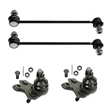 Front Suspension Kit Ball Joint Sway Bar Stabilizer Link Compatible with 2003-2010 Pontiac Vibe 2005-2010 Scion tC 2009-2019 Toyota Corolla 2003-2013 Matrix