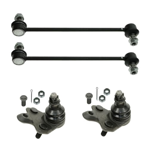 Front Suspension Kit Ball Joint Sway Bar Stabilizer Link Compatible with 2003-2010 Pontiac Vibe 2005-2010 Scion tC 2009-2019 Toyota Corolla 2003-2013 Matrix