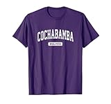 Cochabamba Bolivia Vintage Sports Design T-Shirt