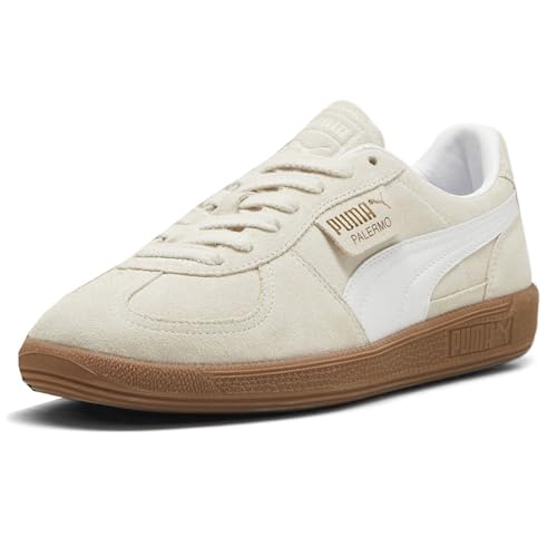 Image of Puma Mens Palermo Shoes Alpine Snow /Puma White 8 Medium