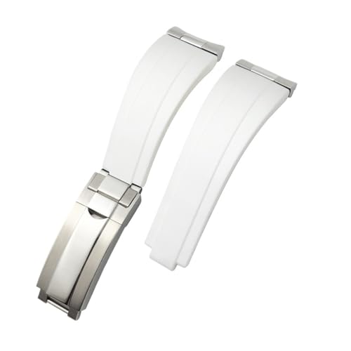 �����b�N�X �f�C�g�W���X�g 41mm 126334 m126300 �p ���^���J�[�u�G���h�E�H�b�`�o���h 20mm 21mm �E�H�b�`�X�g���b�v�����N�A�N�Z�T���[�c�[�� �����Y (�z���C�g�A21mm)