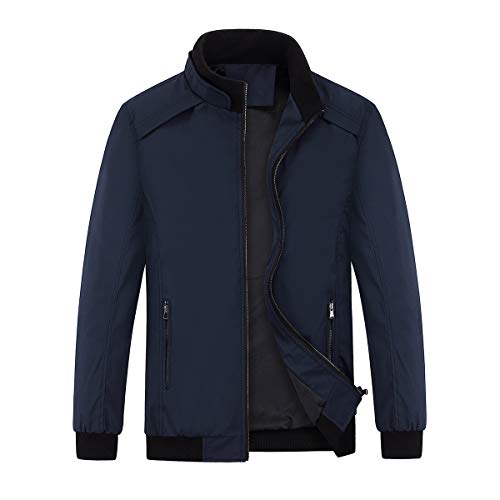 YOUTHUP Veste de Sport légère et décontractée pour Homme - Bleu - Medium