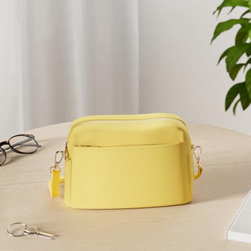 Image of FashionPuzzle Triple Zip Small Crossbody Bag