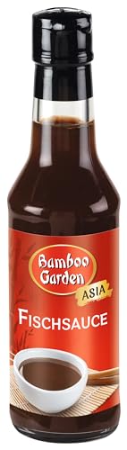 Bamboo Garden - Fischsauce | Würzige asiatische Sauce zum Marinieren oder Würzen von Fisch Gemüse oder Fleisch | 150 ml in der Flasche