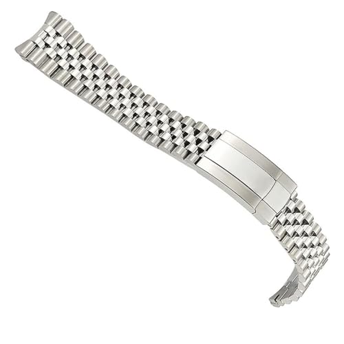 Bracelet montre acier inoxydable 904L maillons massifs luxe pour Rolex Oyster 20mm 21mm