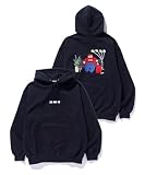 フーデッドスウェットシャツ ROOM HOODED SWEATSHIRT 101254012034 BLACK S