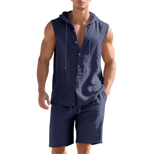 Tenue homme lin sport large pour rester au frais durant la canicule
