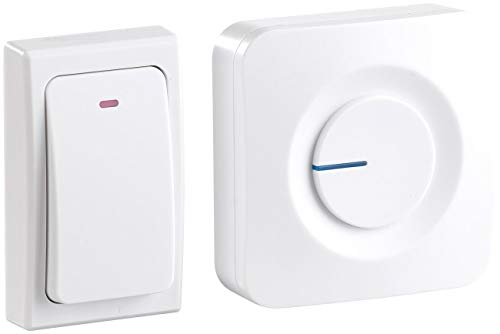 CASAcontrol Kinetische Türklingel: Batterielose Funk-Türklingel mit...