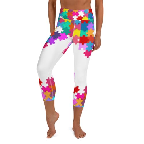Leggings capri de yoga que no se bajan gracias a su cintura alta moldeadora