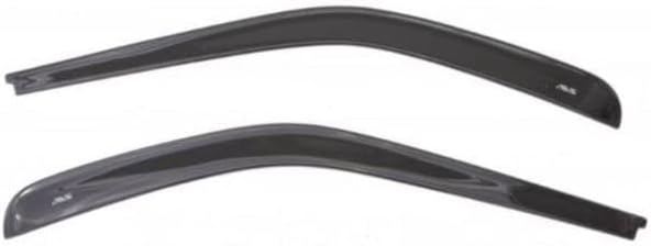 Auto Ventshade [AVS] Low Profile Ventvisor | 2007 - 2018 Jeep Wrangler (JK) (2-Door Only), Smoke - 2 pc. | 892020