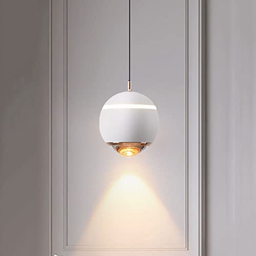 Lustre suspension LED chambre coucher et lampe de chevet suspendue