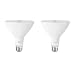 Philips 460063 100W Equivalent Bright White Par38 Indoor/Outdoor Led Light Bulb2 Pack