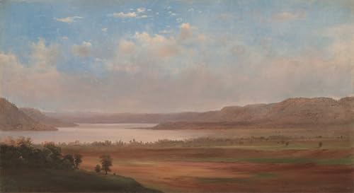 Pintura decorativa para pared de salón: lienzo vintage de Robert S. Duncanson en 60x90cm