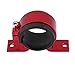 Keenso Aluminum Alloy 50MM CAR Fuel Pump MOUNTING Bracket Single Filter CLAMP Cradle for Universal Fitment (Red)