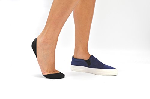 Image of Everything Legwear InvisaSock No Show Liner Socks - Closed Toe No Show Sock - Ladies & Men's