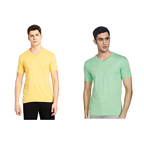 Image of Jockey Men Regular Fit T-Shirt (Multicolor XL)