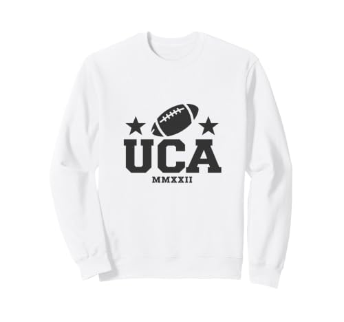 UCA Football - Vintage Logo Design Sweatshirt