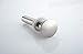 BATHLAVISH Bathroom Faucet Vessel Vanity Sink Pop up Drain Stopper with Overflow Brushed Nickel Push & Seal Fits Bathroom Standard Sink Hole 1-1/2