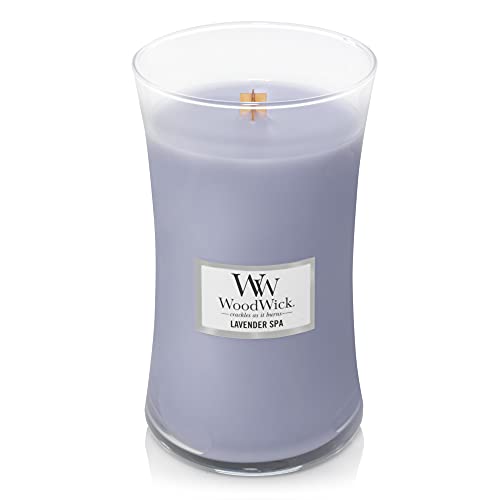 Woodwick Lavender Spa Large Hourglass Candle #TOP1