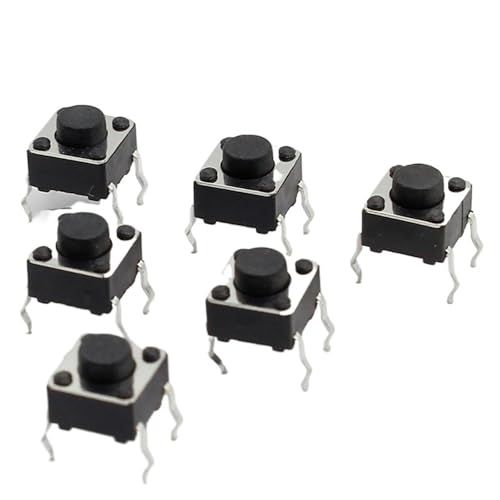 Interrupteur à bouton-poussoir tactile G90 cuivre anti-faux contact pour micro-bouton soudure PCB x50 - 2