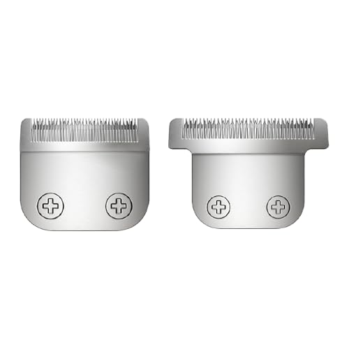 Stainless Steel Replacement Detachable Blade set Compatible with WHAL All in One Lithium Ion Trimmer 9864/9864SS/9686/9818A/9854L/9876L/9854/WSS3L/SS2L etc (30MM+40MM 2Pack)