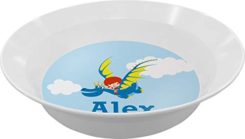 Personalized Flying a Dragon Melamine Bowl - 12 oz