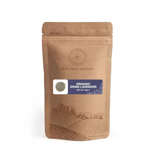 HOLISTIC CORNER Organic Dried Lavender 30g 0.066lbs 1oz miniatura 1