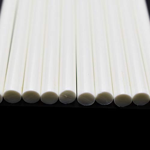 50 szt. 7 x 100 mm klej topliwy w sztyfcie do 7 mm rzemiosło elektryczne DIY naprawa domu biały klej wosk w sztyfcie