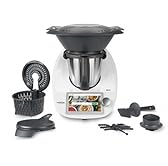 Bimby TM6 Robot da Cucina Multifunzione con Touchscreen, Ricette Guidate Cookidoo, Wi-Fi, Bilancia Integrata, Cottura Alta Temperatura/Sottovuoto/Lenta, Cottura Multilivello, Autopulizia