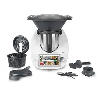 Bimby TM6 Robot da Cucina Multifunzione con Touchscreen, Ricette Guidate Cookidoo, Wi-Fi, Bilancia Integrata, Cottura Alta Temperatura/Sottovuoto/Lenta, Cottura Multilivello, Autopulizia