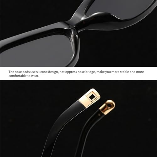 Lunettes de soleil châtaigne d'eau branches rétro vintage été - 6