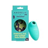 AMORELIE Joy x Satisyfer »Flicker« – Druckwellenvibrator mit 11 Intensitätsstufen & Air-Pulse-Technologie