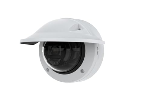 NexaCore Axis P3265-LVE Cámara IP PoE 2 MP, Lightfinder 2.0, Forensic WDR, IR 40 m, Deep Learning Analytics, Zoom 3.4-8.9 mm, IK10/IP66, Audio & I/O, Dome de exterior con cifrado avanzado