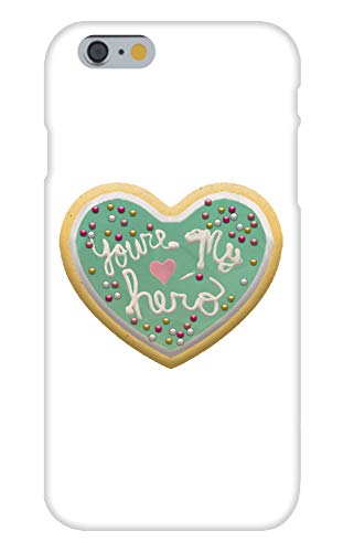 You're My Hero Cute Cookie Video Game Movie Parody - Custom Case White Plastic Snap On Compatible with Apple iPhone 6 You're My Hero Cute Cookie Video Game Movie Parody - Custom Case White Plastic Snap On Compatible with Apple iPhone 6