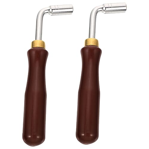 GREENADSCAPE 2pcs Dulcimer Tuning Wrenches Professional Piano Tuning Tool for Dulcimer Musicians for Easy Tone Adjustments