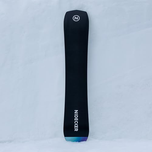 Nidecker Thruster Directional All Mountain Unisex Snowboard, White, 153