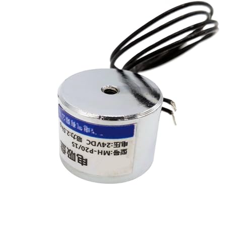 Aimant électrique de levage 12V solénoïde aspiration 2,5kg P20/15 25N